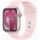 Смарт-годинник Apple Watch Series 9 GPS (A2978), 41 мм, Pink, Light Pink Sport Band (M/L) (MR943QP/A)