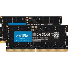 Пам'ять SO-DIMM, DDR5, 16Gb x 2 (32Gb Kit), 5600 MHz, Crucial, 1.1V, CL46 (CT2K16G56C46S5)