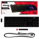 Клавиатура HyperX Alloy Origins, Black, USB, механическая, переключатели HyperX Aqua (639N5AA)