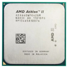 Б/У Процессор AM3, AMD Athlon II X4 640, Tray, 4x3.0 GHz (ADX640WFK42GM)