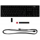 Клавіатура HyperX Alloy Origins, Black, USB, механічна, перемикачі HyperX Red (639N3AA)