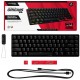 Клавіатура HyperX Alloy Origins 65 Percent, Black, USB, механічна, перемикачі Red (4P5D6AX)