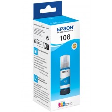 Чорнило Epson 108, Cyan, 70 мл (C13T09C24A)