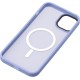 Бампер для Apple iPhone 15 Plus, Blue, 2E, MagSafe, Soft Touch (2E-IPH-15PRM-OCLS-BL)