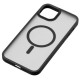 Бампер для Apple iPhone 15 Plus, Dark Blue, 2E, MagSafe, Soft Touch (2E-IPH-15PRM-OCLS-DL)