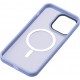 Бампер для Apple iPhone 15 Pro, Blue, 2E, MagSafe, Soft Touch (2E-IPH-15PR-OCLS-LB)