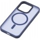 Бампер для Apple iPhone 15 Ultra, Dark Blue, 2E, MagSafe, Soft Touch (2E-IPH-15U-OCLS-DB)