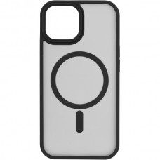 Бампер для Apple iPhone 15, Black, 2E, MagSafe, Soft Touch (2E-IPH-15-OCLS-BK)