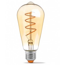 Лампа світлодіодна E27, 5 Вт, 2200K, ST64, Videx Filament, 340 Лм, 220V (VL-ST64FASD-05272)
