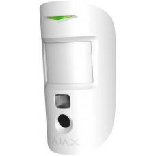 Бездротовий датчик руху Ajax MotionCam, PhOD, White