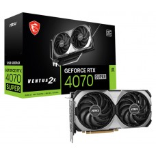 Видеокарта GeForce RTX 4070 SUPER, MSI, VENTUS 2X OC (RTX 4070 SUPER 12G VENTUS 2X OC)