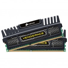 Пам'ять 4Gb x 2 (8Gb Kit) DDR3, 1600 MHz, Corsair Vengeance, Black (CMZ8GX3M2A1600C9)