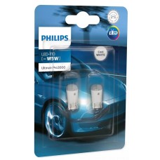 Автолампы Philips Ultinon Pro3000 LED W5W, 2 шт (11961U30CWB2)