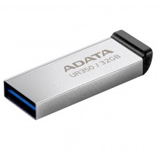 USB 3.2 Flash Drive 32Gb ADATA UR350, Silver/Black (UR350-32G-RSR/BK)