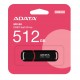 Флеш накопитель USB 512Gb ADATA UV150, Black, USB 3.2 Gen 1 (AUV150-512G-RBK)