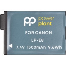 Акумулятор Canon LP-E8H, PowerPlant, 1300 mAh / 7.4 V, Li-Ion (CB971244)