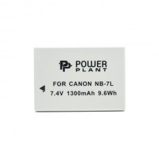 Аккумулятор Canon NB-7L, PowerPlant, 1300 mAh / 7.4 V, Li-Ion (DV00DV1234)