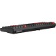 Клавиатура Bloody S98 Sports Red, механическая, игровая, USB, RGB подсветка, BLMS Red Switch