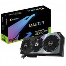 Відеокарта GeForce RTX 4080 SUPER, Gigabyte, AORUS MASTER, 16Gb GDDR6X (GV-N408SAORUS M-16GD)