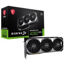 Видеокарта GeForce RTX 4080 SUPER, MSI, VENTUS 3X OC, 16Gb GDDR6X (RTX 4080 SUPER 16G VENTUS 3X OC)