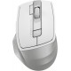 Миша A4Tech Fstyler FB45CS, Desk+Air, Silver White, оптична, Bluetooth / 2.4 ГГц