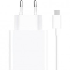 Мережевий зарядний пристрій Xiaomi, White, 33 Вт, cable Type C, PD (BHR6039EU)