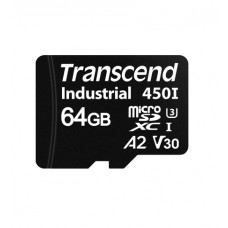 Карта памяти microSDXC, 64Gb, Transcend USD450I, без адаптера (TS64GUSD450I)