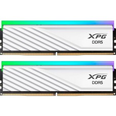 Память 32Gb x 2 (64Gb Kit) DDR5, 6000 MHz, ADATA XPG Lancer RGB, White (AX5U6000C3032G-DTLABRWH)