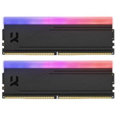 Пам'ять 16Gb x 2 (32Gb Kit) DDR5, 5600 MHz, Goodram IRDM RGB, Black (IRG-56D5L30S/32GDC)