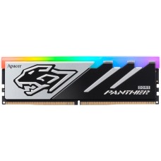 Память 16Gb DDR5, 6000 MHz, Apacer Panther RGB, Black/Silver (AH5U16G60C5127BAA-1)