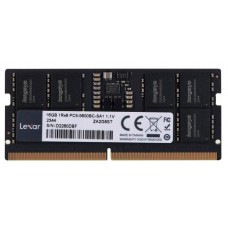 Память SO-DIMM, DDR5, 16Gb, 5600 MHz, Lexar, 1.1V, CL46 (LD5S16G56C46ST-BGS)