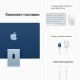 Моноблок Apple iMac (A2438), Blue, 24
