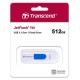 USB 3.1 Flash Drive 512Gb Transcend JetFlash 790, White (TS512GJF790W)
