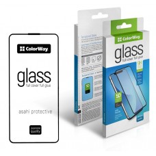 Защитное стекло для Apple iPhone 15, ColorWay, Black (CW-GSFGAI15-BK)