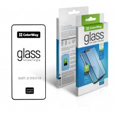 Защитное стекло для Motorola G84, ColorWay, Black (CW-GSFGMG84-BK)