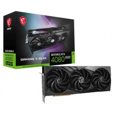Відеокарта GeForce RTX 4080 SUPER, MSI, GAMING X SLIM, 16Gb GDDR6X (RTX 4080 SUPER 16G GAMING X SLIM)