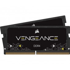 Пам'ять SO-DIMM, DDR4, 8Gb x 2 (16Gb Kit), 3200 MHz, Corsair Vengeance (CMSX16GX4M2A3200C22)