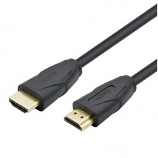 Кабель HDMI - HDMI 2 м 2E Black, V2.0, позолочені конектори (2EW-1082-2M)