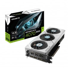 Видеокарта GeForce RTX 4070 SUPER, Gigabyte, EAGLE OC ICE, 12Gb GDDR6X (GV-N407SEAGLEOC ICE-12GD)