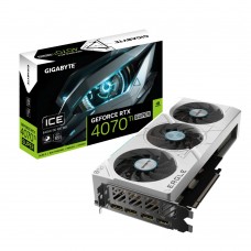 Відеокарта GeForce RTX 4070 Ti SUPER, Gigabyte, EAGLE OC ICE, 16Gb GDDR6X (GV-N407TSEAGLEOC ICE-16GD)