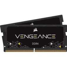 Пам'ять SO-DIMM, DDR4, 32Gb x 2 (64Gb Kit), 2933 MHz, Corsair Vengeance (CMSX64GX4M2A2933C19)