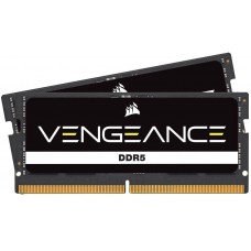 Память SO-DIMM, DDR5, 16Gb x 2 (32Gb Kit), 4800 MHz, Corsair Vengeance (CMSX32GX5M2A4800C40)