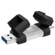Флеш накопитель USB 128Gb Silicon Power Mobile C51, Black/Grey, Type-C / USB 3.2 (SP128GBUC3C51V1S)