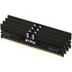 Память 32Gb x 4 (128Gb Kit) DDR5, 6000 MHz, Kingston Fury Renegade Pro, Black (KF560R32RBEK4-128)