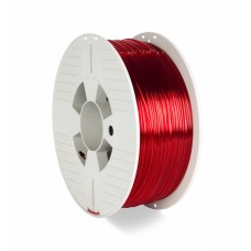 Філамент для 3D-принтера Verbatim, PETG, Red Transparent, 1.75 мм, 1 кг (55054)