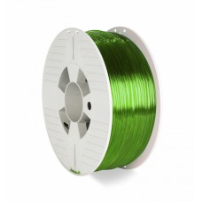 Філамент для 3D-принтера Verbatim, PETG, Green Transparent, 2.85 мм, 1 кг (55065)