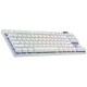 Клавіатура бездротова Logitech PRO X TKL, White (920-012148)