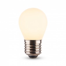 Лампа світлодіодна E27, 4 Вт, 3000K, G45, Videx Filament, 400 Лм, 220V, Porcelain Dimmable (VL-DG45MO)