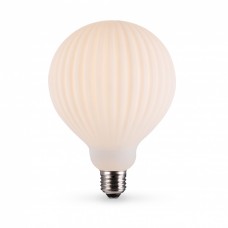 Лампа світлодіодна E27, 4 Вт, 3000K, G125, Videx Filament, 500 Лм, 220V, Matt Opal (VL-DG125175-WZTMO)