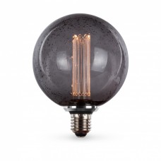 Лампа светодиодная E27, 4 Вт, 1800K, G125, Videx Filament, 100 Лм, 220V, Smoke (VL-DI-G125FC1979S)